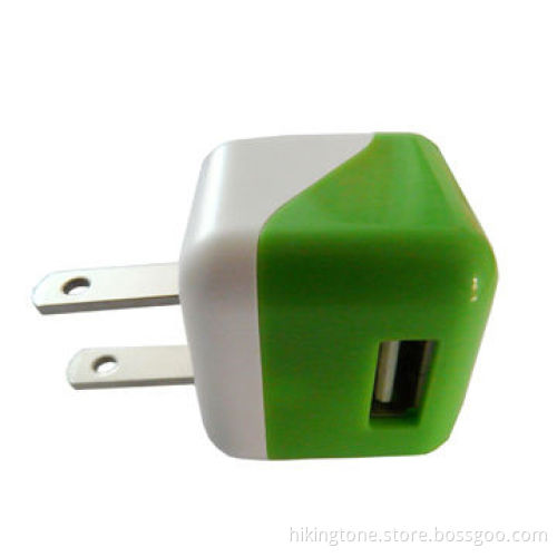 USB Cell Phone Travel Charger, for Apple's iPhone 3, with Output Voltage of 5V